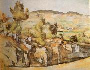Paul Cezanne Montagnes en Provence oil on canvas